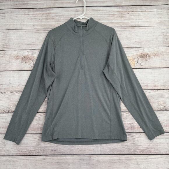 Travis Mathew 1/4 Zip Pullover Sweatshirt Men's‎ Size Medium Gray - Picture 1 of 13
